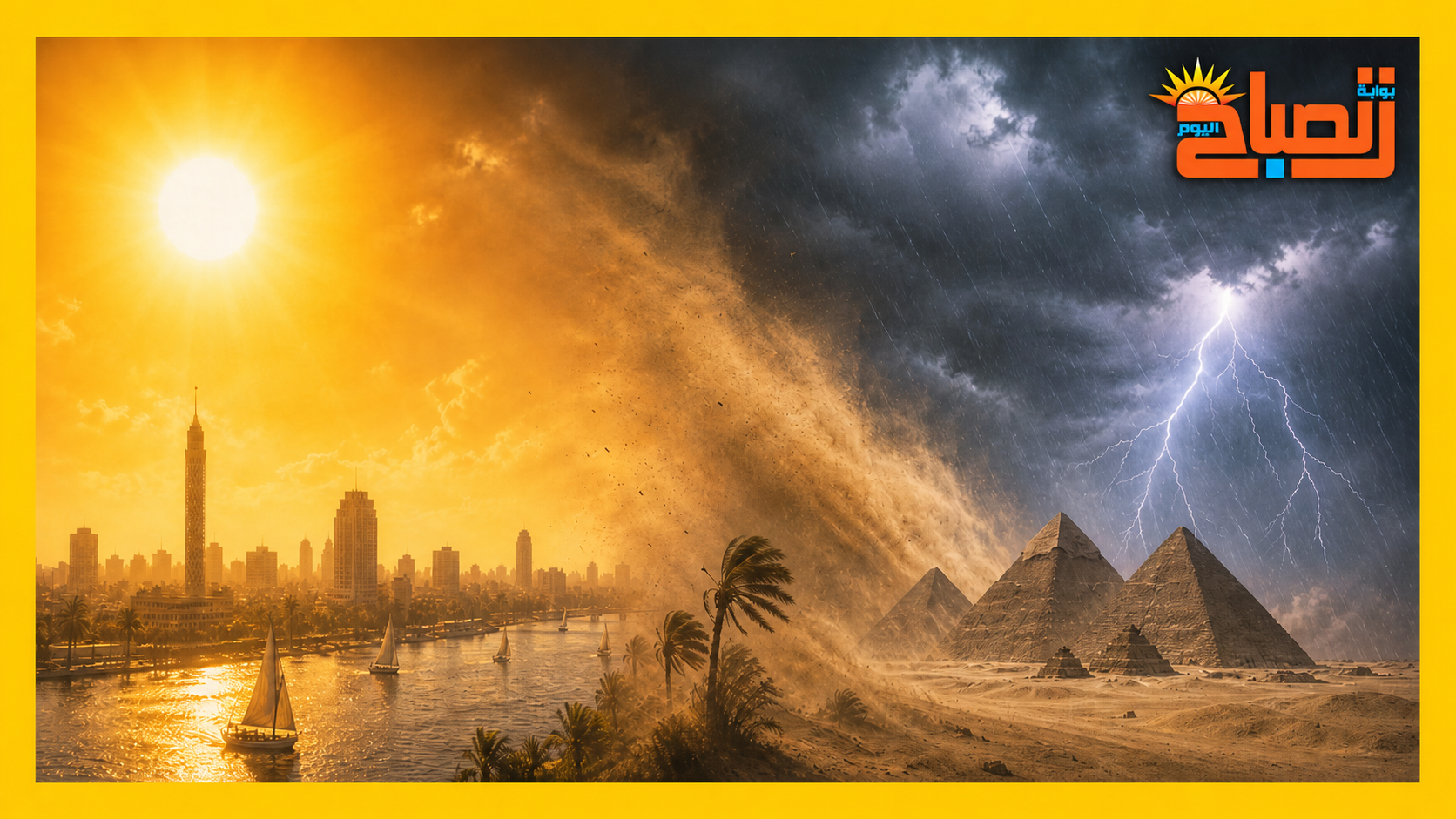حالة الطقس اليوم الإثنين 4 مايو 2026.. أمطار رعدية ورياح مثيرة للأتربة